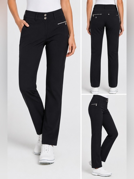 XDS Daily Sport Pants - Daily Sports Black Golf Pants Women’s Performance Straight Leg
Pants Medium